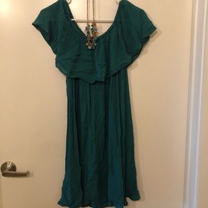 Teal Loft Dress